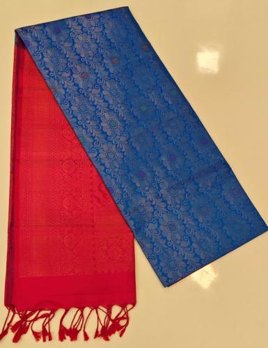 SOFT SILK SAREE WITH BLOUSE